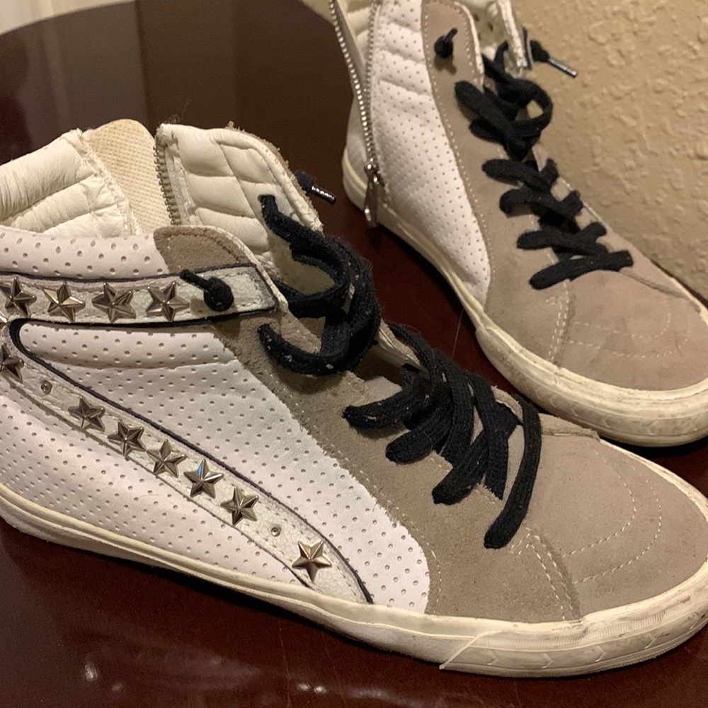 Vintage Havana size 8: white taupe multi